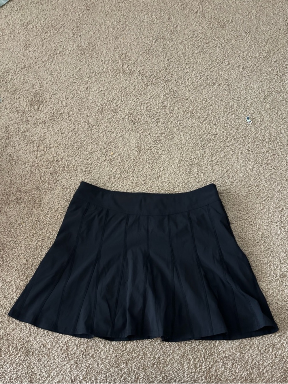 Athleta Black Skirt Skort Size 12